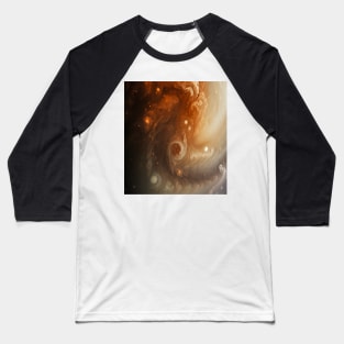 Swirling Jupiter Baseball T-Shirt